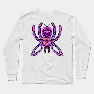 Tarantula Pixel Art 20 Long Sleeve T-Shirt